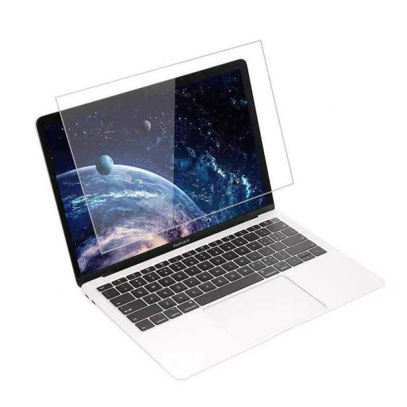 KNY Apple Macbook Pro 15.4 İnç Touch Bar İçin Şeffaf Ekran Koruyucu Jelatin 2 Adet Şeffaf