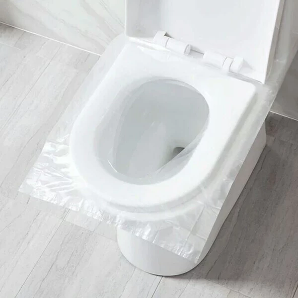 10 Adet Tek Kullanımlık Klozet Örtüsü - 2