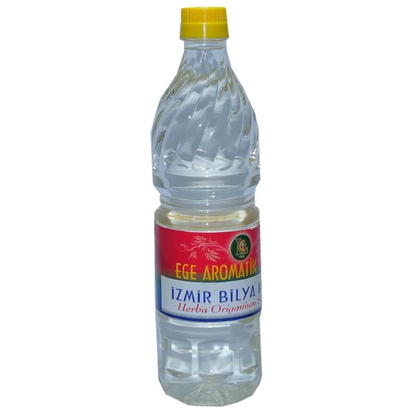 Ege Lokman İzmir Bilya Kekik Suyu 1LT Litre Pet Şişe Doğal Saf