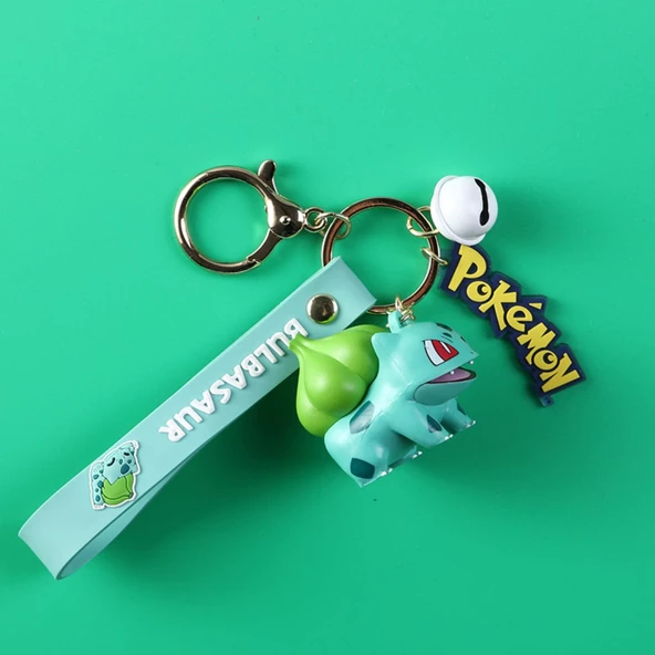 Pokemon Orijinal Lisanslı Anahtarlık Bulbasaur