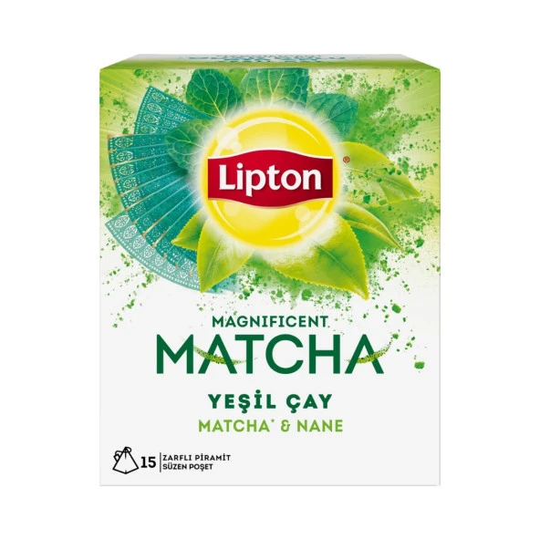 Lipton Matcha Mint 225 gr X 3 Adet