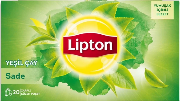 Lipton Berrak Yesil Cay Sade 20li Bardak Poset Cay X 4 Adet - 3