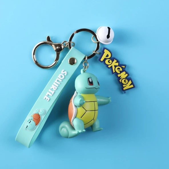 Pokemon Orijinal Lisanslı Anahtarlık Squirtle