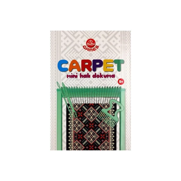 Bu-Bu Games Carpet Benim Halım Mini Halı Dokuma