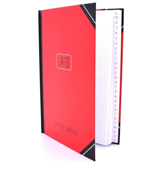 Bayındır Ticaret Fihrist A-Z 17x24 Cm Kareli Fihrist 70 Gram - 2