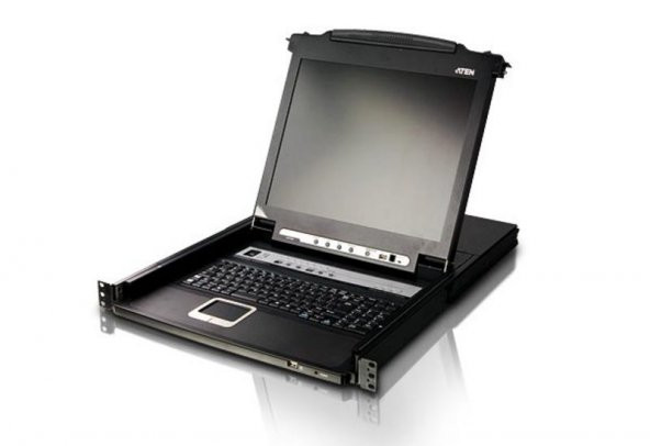ATEN-CL5716NT Aten Sürgülü Kasaya Sahip 19" LCD Ekran KVMP Switch