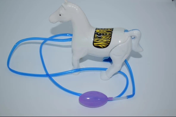 Plastik Pompalı At - 2