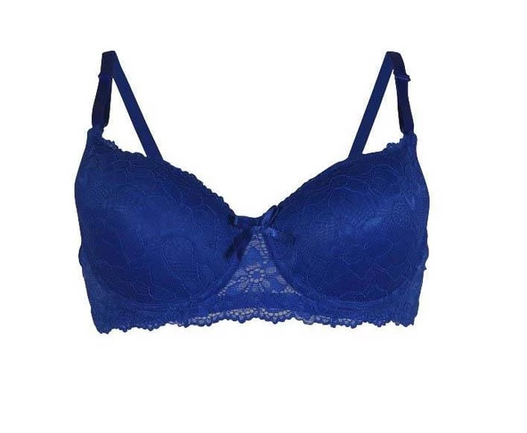 Essa Bayan Destekli Sütyen Dantelli Sütyen Dolgulu Sütyen - 2