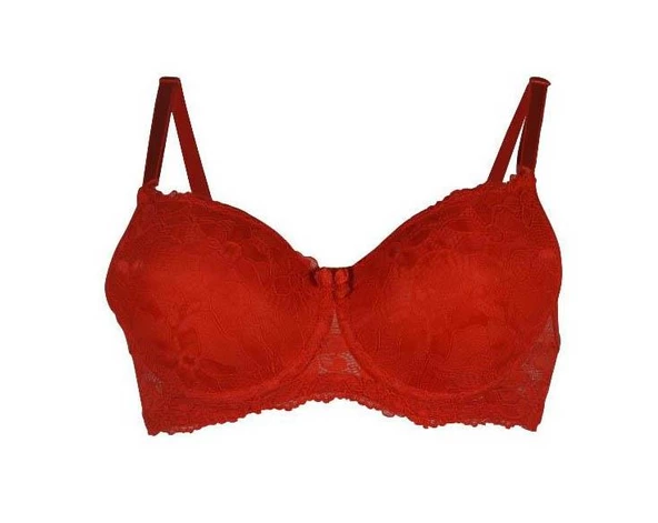 Essa Bayan Destekli Sütyen Dantelli Sütyen Dolgulu Sütyen - 3