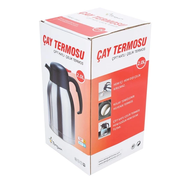 PENGUEN 1200A AVCI 2 LT ÇELİK TERMOS - 2