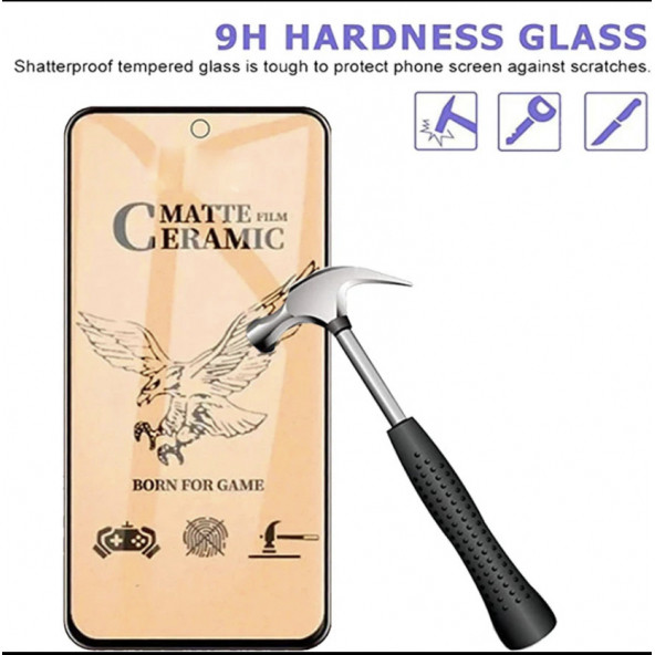 Blue Spectrum IPHONE 14 PLUS MAT SERAMİK EKRAN KORUYUCU - Resim 2