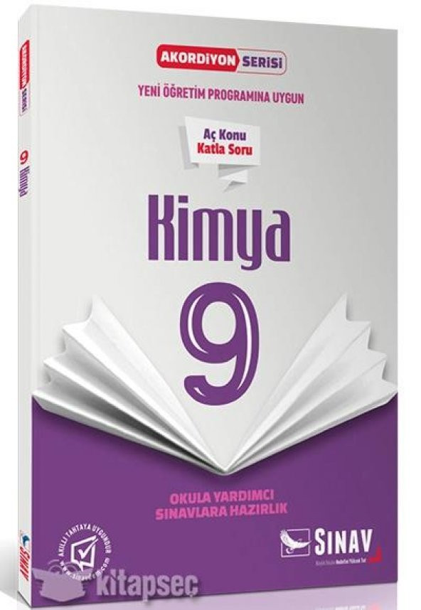 Sınav - 9.Sınıf Kimya Akordion Serisi