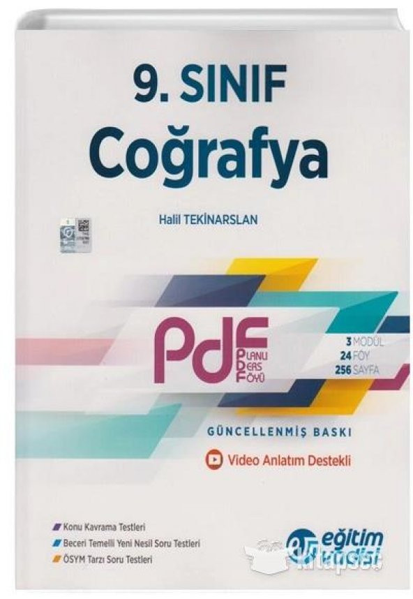 9. Sınıf Coğrafya Güncel PDF Planlı Ders Föyü Eğitim Vadisi Yayınları