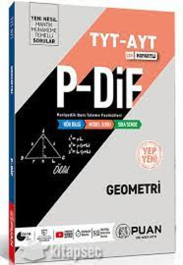 TYT AYT Geometri PDİF Konu Anlatım Fasikülleri Puan Yayınları