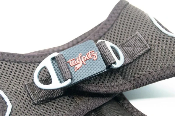 Tailpetz Air Mesh Harness Göğüs Tasması Brown Medium - Resim 4