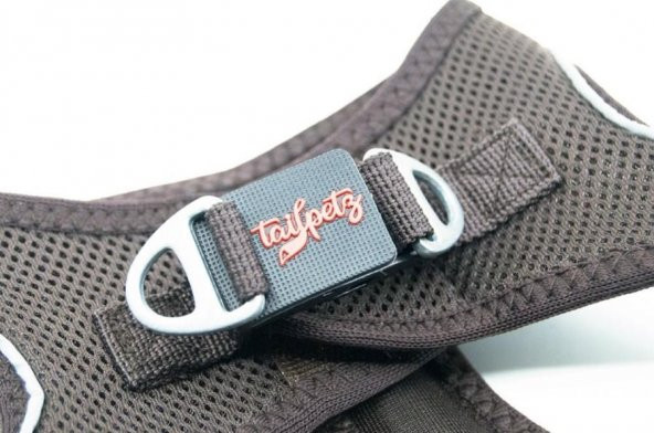 Tailpetz Air Mesh Harness Göğüs Tasması Brown Medium - 4