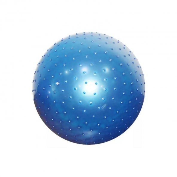 Dikenli Pilates & Yoga Topu 55 cm Mavi Renk