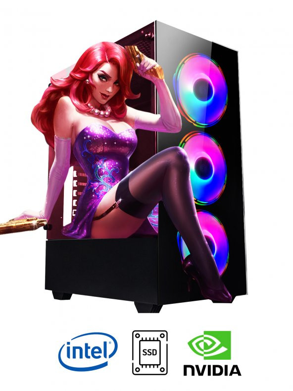 Ramtech DG290 İ5-3470 16GB RAM 256GB SSD GT/740 Oyuncu Bilgisayar