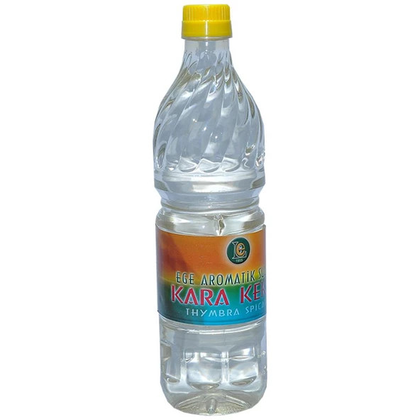 Ege Aromatik Suları Kara Kekik Suyu 1LT Litre Pet Şişe Doğal Saf