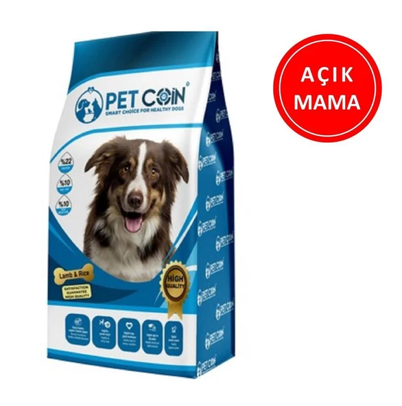Petcoin Kuzu Etli Köpek Maması 1 Kg AÇIK ürün görseli 1
