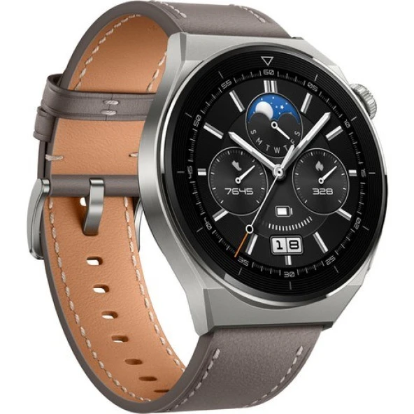 Huawei Watch GT 3 Pro 46mm Titanium Gri Akıllı Saat - 2