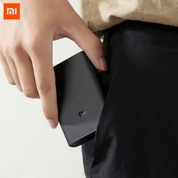 Xiaomi Ultra Compact Pro 3 10000 Mah Siyah Powerbank - Resim 4