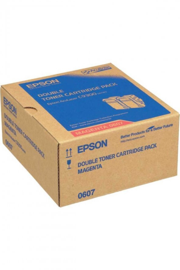Epson C9300 S050606 Sarı Orjinal Toner İkili Paket ürün görseli 1