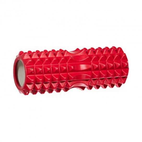 Tırtıklı Foam Roller Denge & Egzersiz Rulosu Kırmızı Renk