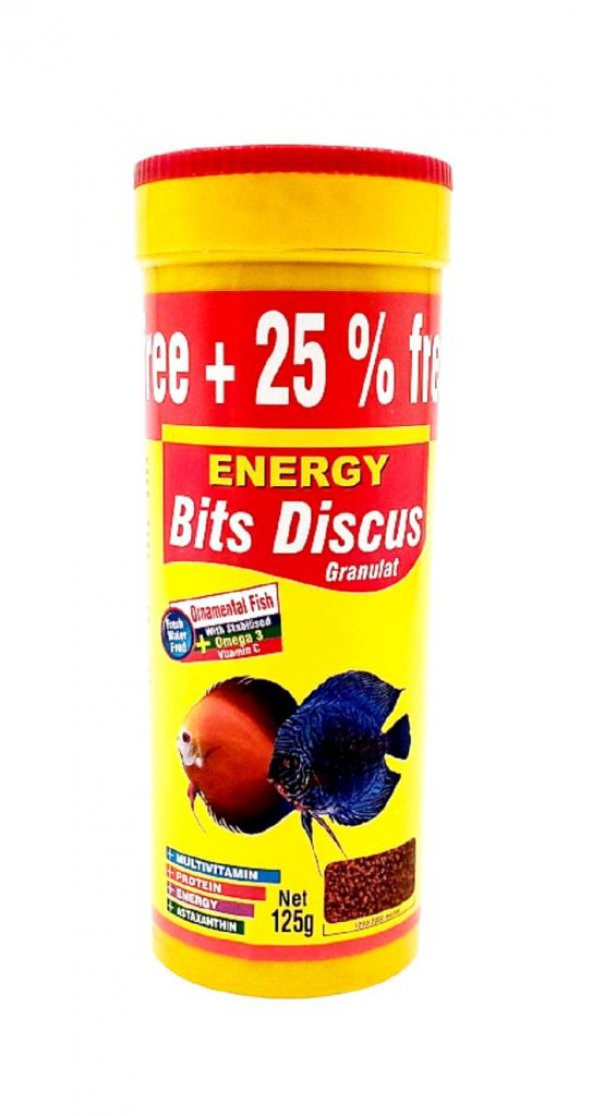 Ahm Bits Discus Granulat Balık Yemi 300 ml 125 Gr