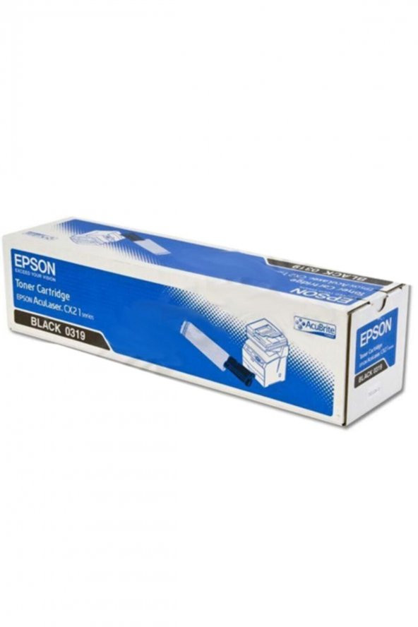 EPSON CX21 S050319 SİYAH ORJİNAL TONER ürün görseli 1