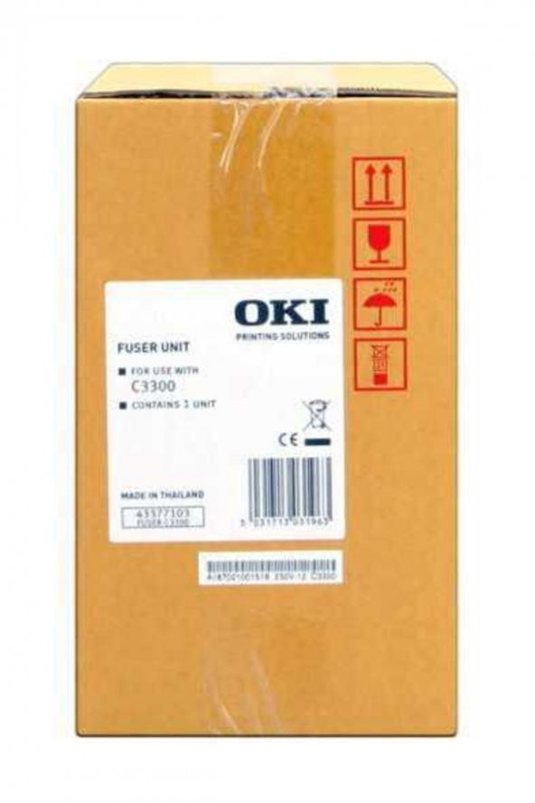 OKI 43377103 C3300 / C3400 / C3520 / MC350 FUSER UNIT (Fırın Ünitesi)