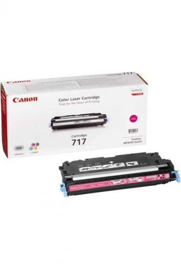Canon CRG-717M Kırmızı Orjinal Toner ürün görseli 1