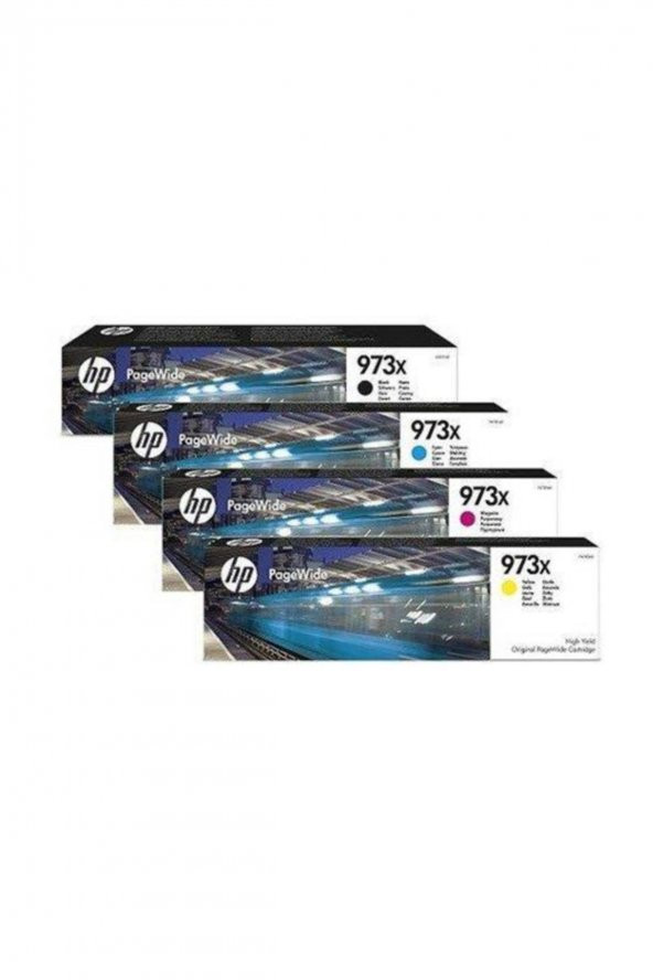 HP 973X F6T81AE MAVİ ORJİNAL PageWide KARTUŞU-PageWide Pro 452/477 ürün görseli 1