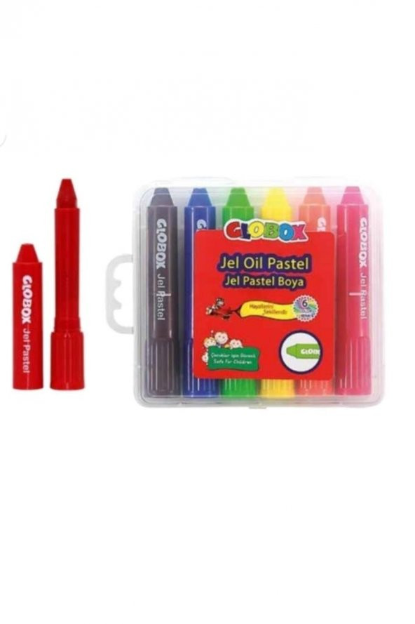 Globox Pastel Boya Jel 6 Lı 1528