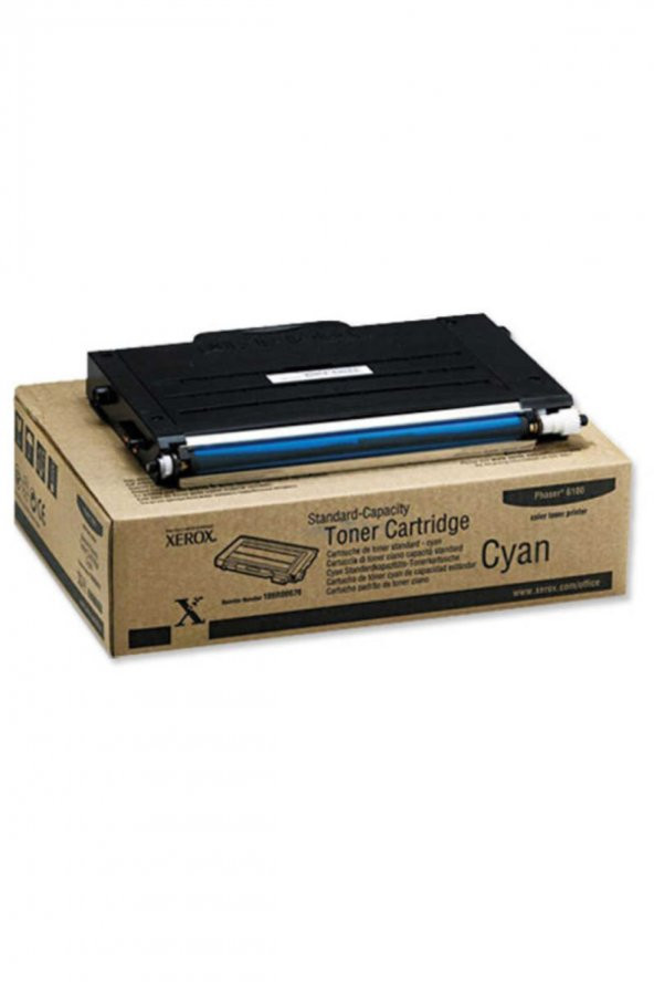 XEROX 6100 106R00676 MAVİ LAZER TONER -XEROX PHASER 6100 TONERİ