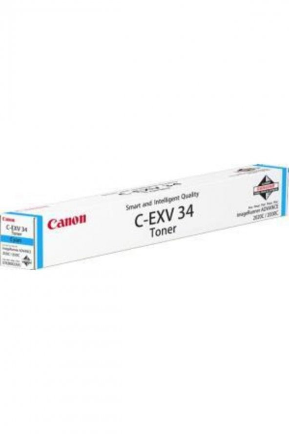 CANON C-EXV34C MAVİ ORJİNAL TONER IR-C2020/C2030/C2220