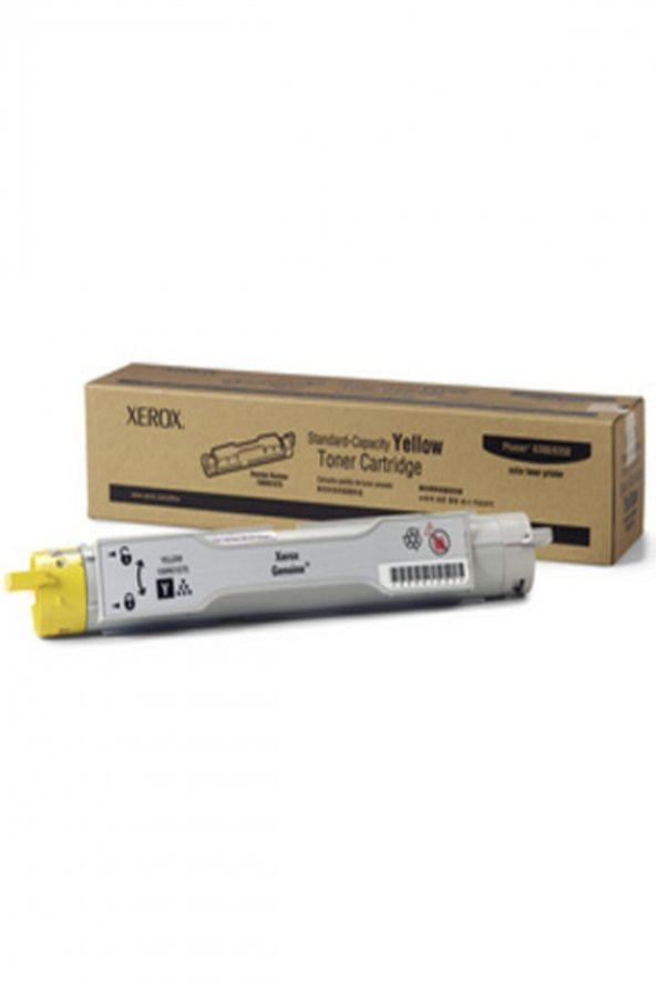 XEROX 6300-6350 106R01075 SARI ORJİNAL TONER ürün görseli 1