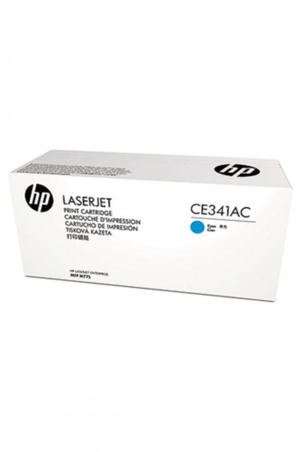 HP CE341AC MAVİ ORJİNAL TONER- HP LaserJet 700 Pro M775 - Resim 2