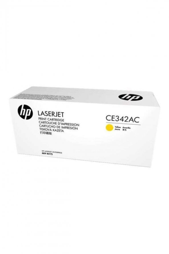 HP CE342AC SARI ORJİNAL TONER- HP LaserJet 700 Pro M775 - Resim 2