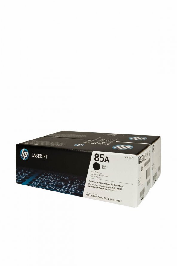 HP CE285AD (85A) SİYAH ORJİNAL TONER 2Lİ PAKET - 1