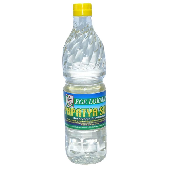Ege Lokman Papatya Suyu 1Lt Doğal Saf Katkısız Litrelik Pet Şişe