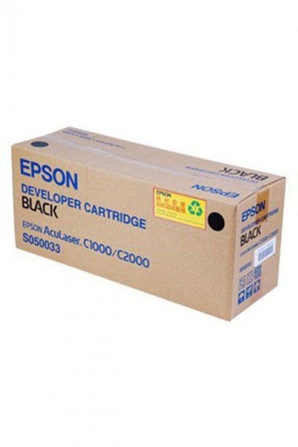 EPSON C13S050033 C1000/C2000 SİYAH ORJİNAL TONER