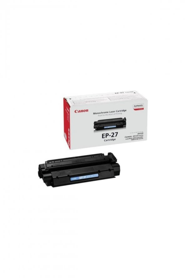 CANON EP-27 SİYAH ORJİNAL TONER - LBP3200/MF3110/MF3220/MF5650/MF5750