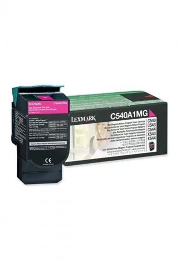 LEXMARK C540A1MG KIRMIZI ORJİNAL TONER-C540/C543/C544/X543/X544/X546