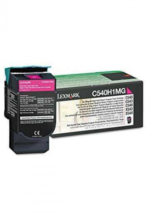 LEXMARK C540H1MG KIRMIZI ORJİNAL TONER C540/C544/X544/X546 ürün görseli 1