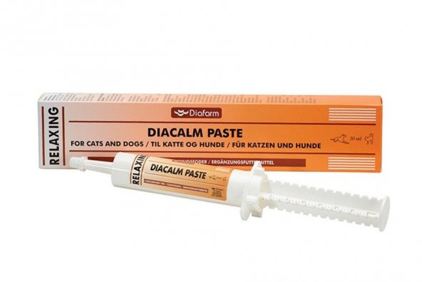 Diafarm Diacalm Paste Kedi ve Köpek Sakinleştirici Bitkisel Macun 30 ml