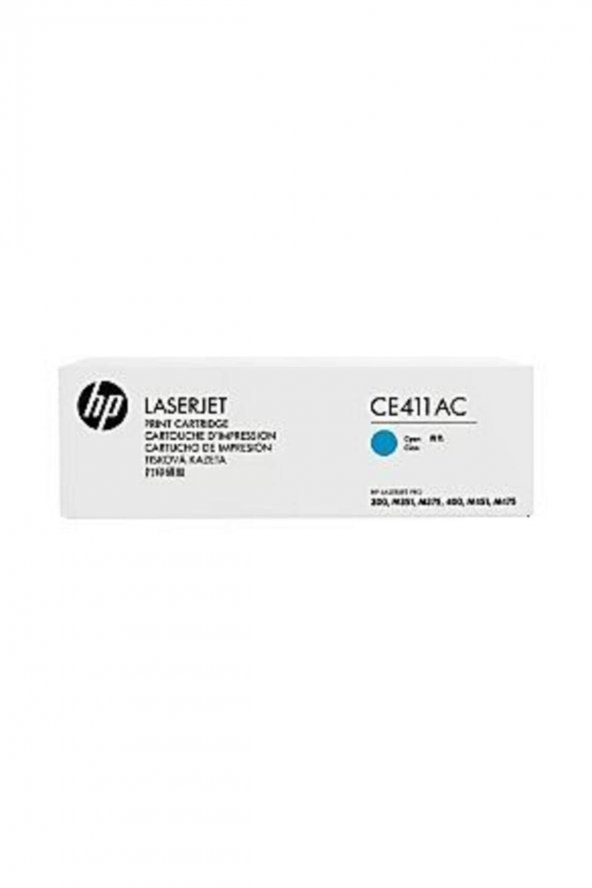 HP CE411AC (305A) MAVİ ORJİNAL TONER-M351/M375/M451/M475 - 2