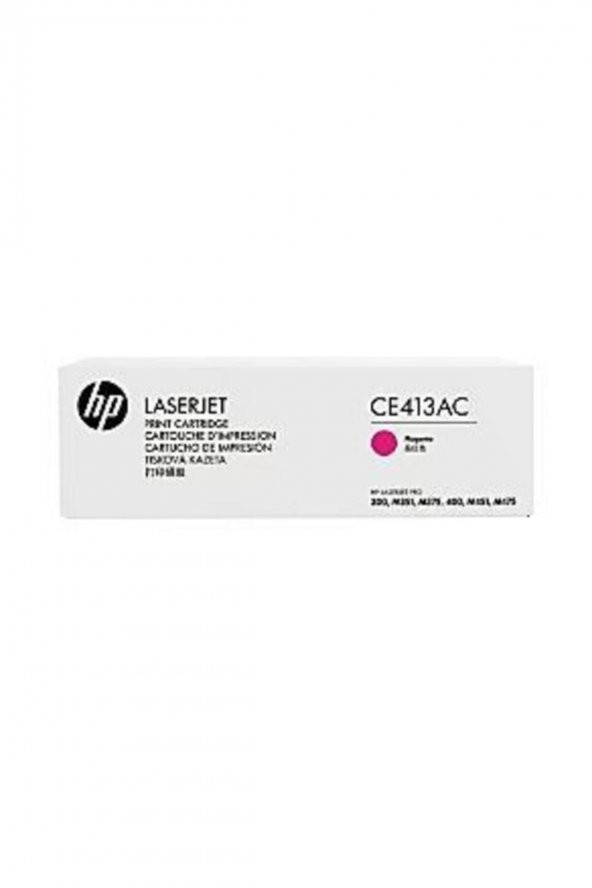 HP CE413AC (305A) KIRMIZI ORJİNAL TONER-M351/M375/M451/M475 ürün görseli 1
