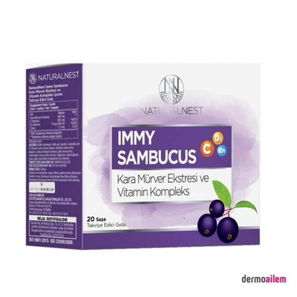 Naturalnest Immy Sambucus 20 Saşe