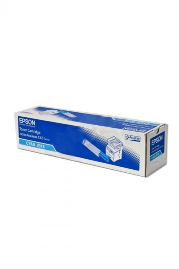EPSON CX21 S050318 MAVİ ORJİNAL TONER ürün görseli 1